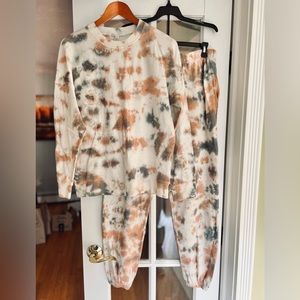 Threads 4 Thought Boyfriend Oversized Jogger Sweatsuit, NWT Size XS-Med